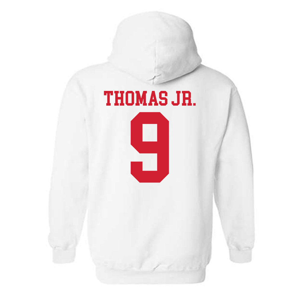 Houston - NCAA Men's Basketball : Dedan Thomas Jr. - Classic Shersey Hooded Sweatshirt-1