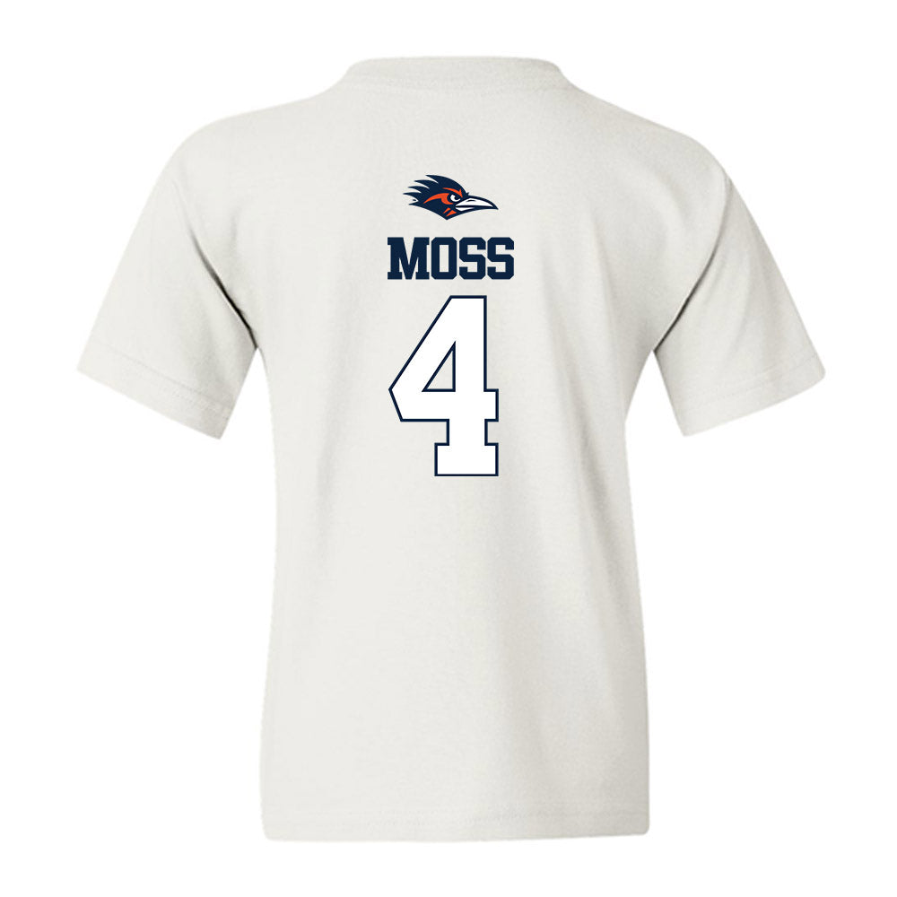 UTSA - NCAA Men's Basketball : Brent Moss - Sports Shersey Youth T-Shirt-1