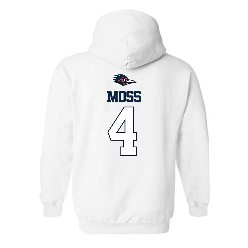 UTSA - NCAA Men's Basketball : Brent Moss - Sports Shersey Hooded Sweatshirt-1