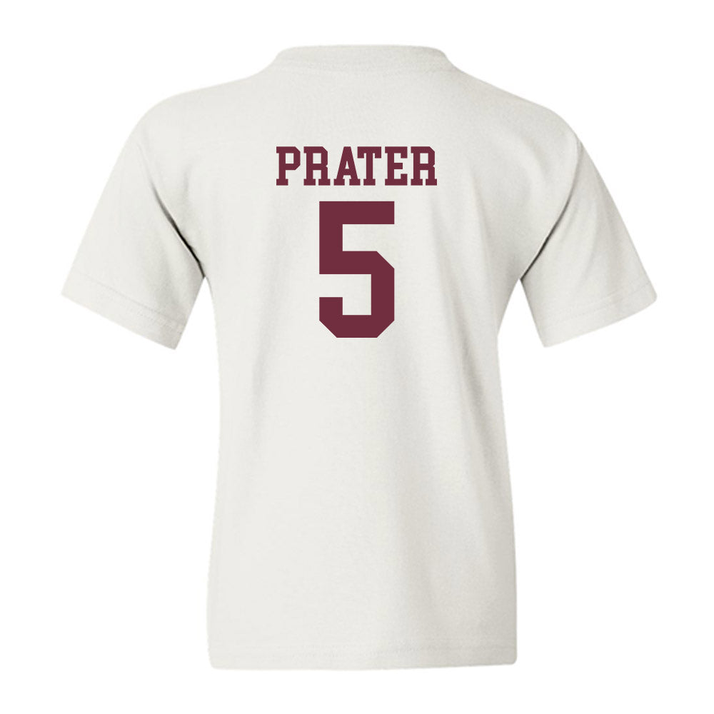 Mississippi State - NCAA Women's Basketball : Chandler Prater - Sports Shersey Youth T-Shirt-1
