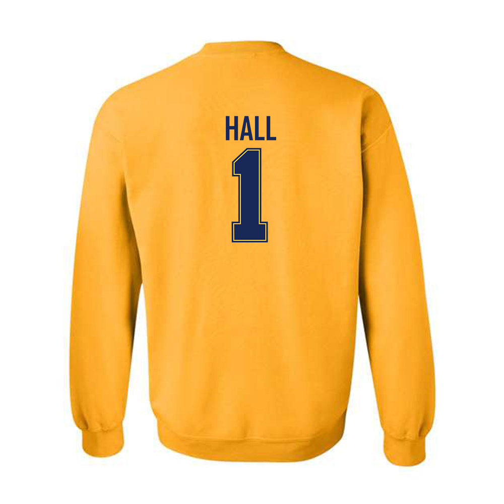 Marquette - NCAA Women's Basketball : Brooklyn Hall - Sports Shersey Crewneck Sweatshirt-1