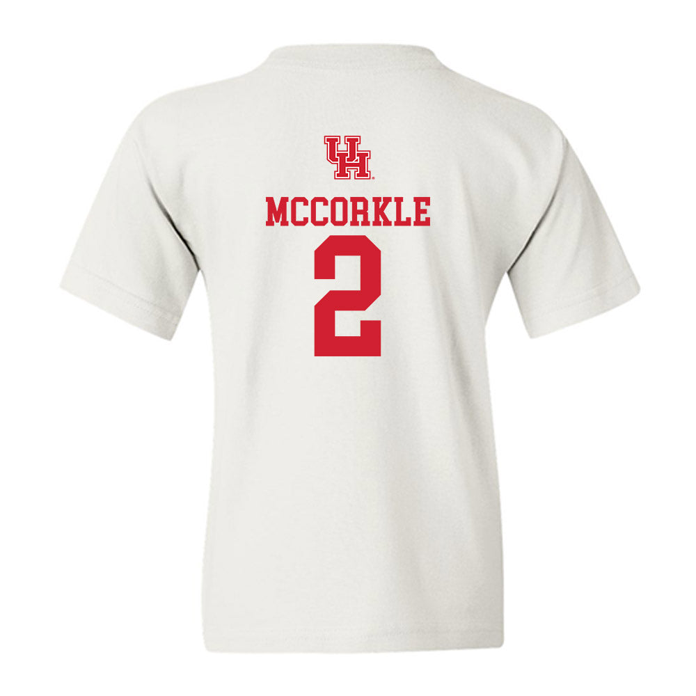 Houston - NCAA Women's Basketball : Alyvia McCorkle - Sports Shersey Youth T-Shirt-1