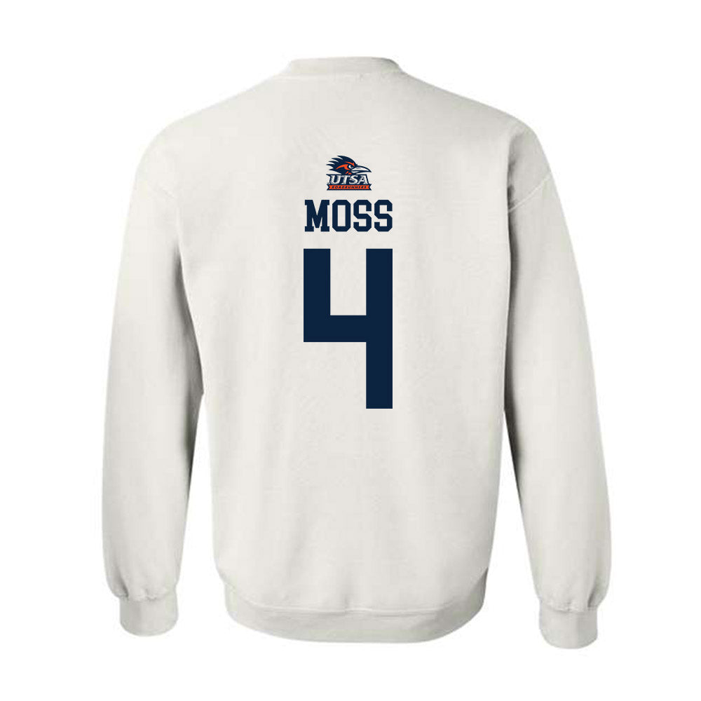 UTSA - NCAA Men's Basketball : Brent Moss - Generic Sports Crewneck Sweatshirt-1