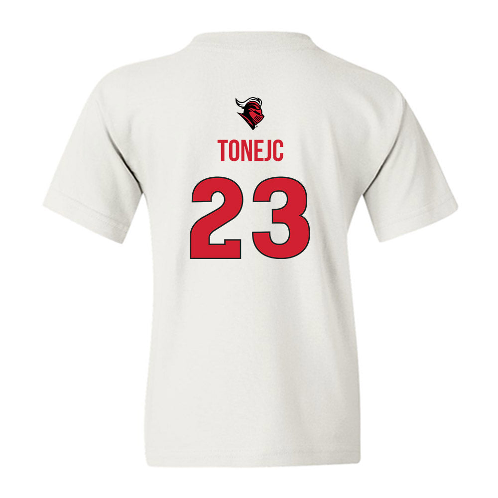 Rutgers - NCAA Men's Basketball : Martin Tonejc - Sport Shersey Youth T-Shirt-1