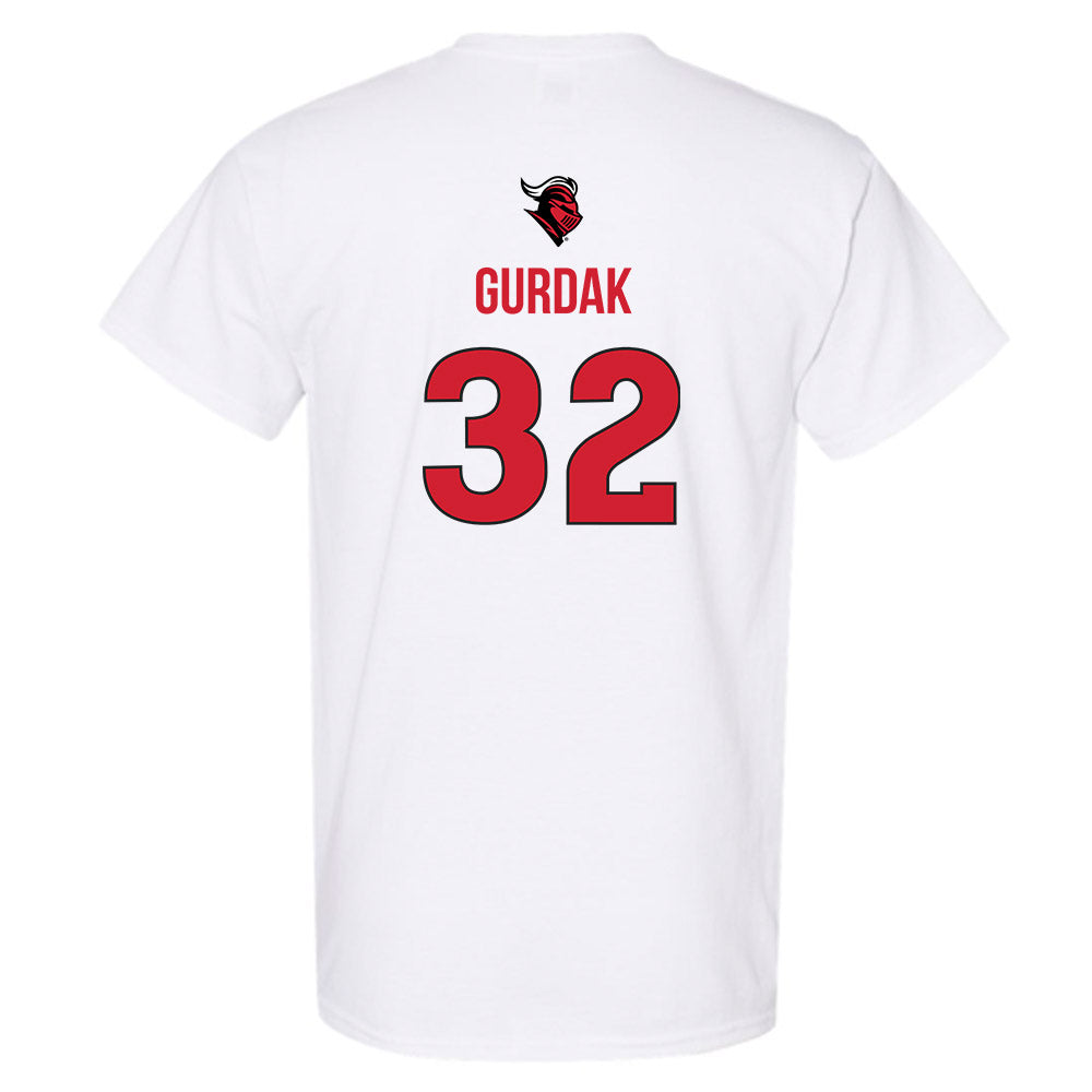 Rutgers - NCAA Men's Basketball : Christian Gurdak - Sport Shersey T-Shirt-1