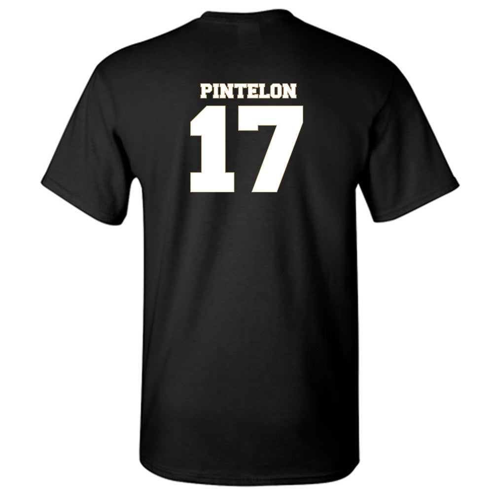 Wake Forest - NCAA Men's Basketball : Xander Pintelon - Generic Sports Shersey T-Shirt-1