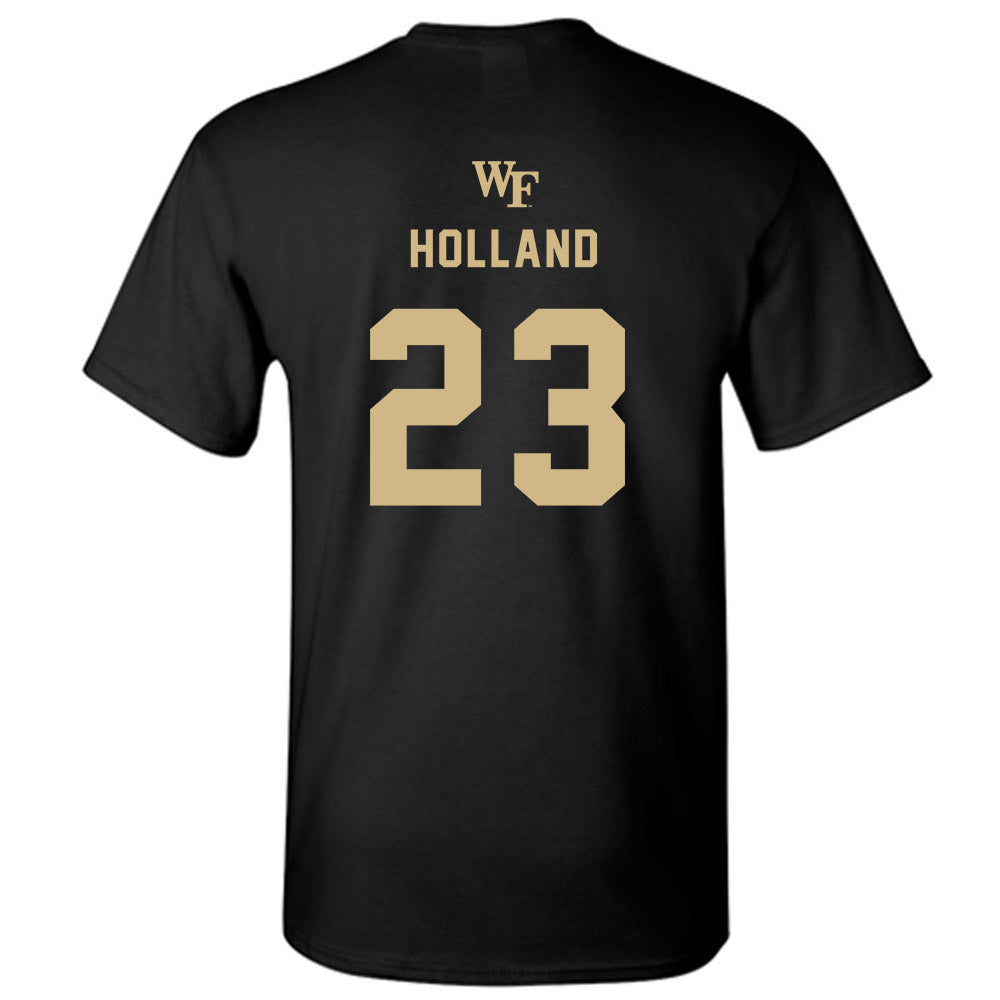 Wake Forest - NCAA Women's Basketball : Oshauna Holland - Generic Sports Shersey T-Shirt-1