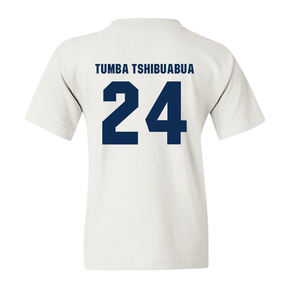 West Virginia - NCAA Women's Basketball : Divine Tumba Tshibuabua - Generic Sports Shersey Youth T-Shirt-1