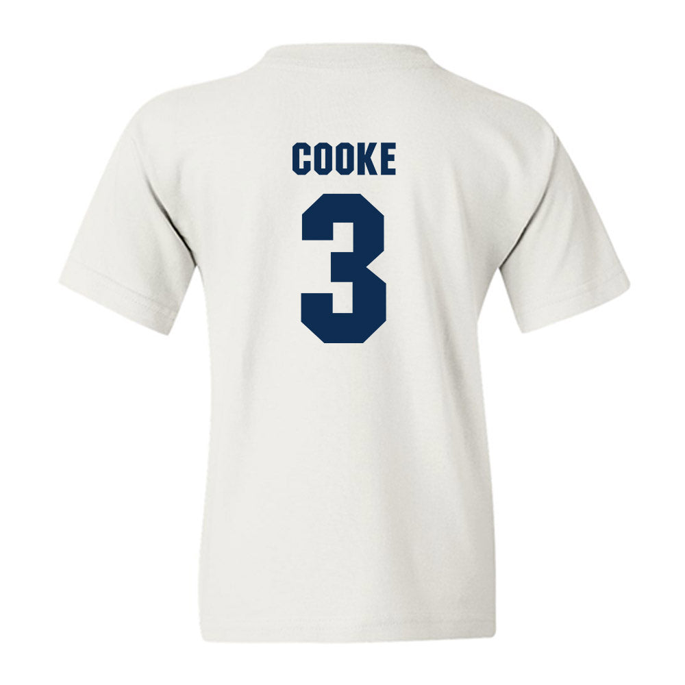 West Virginia - NCAA Women's Basketball : Gia Cooke - Generic Sports Shersey Youth T-Shirt-1