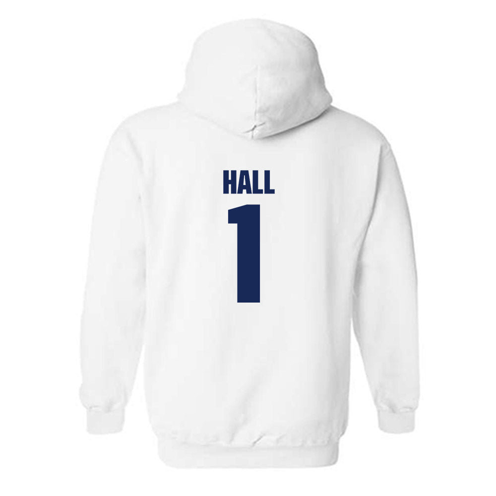Marquette - NCAA Women's Basketball : Brooklyn Hall - Sports Shersey Hooded Sweatshirt-1