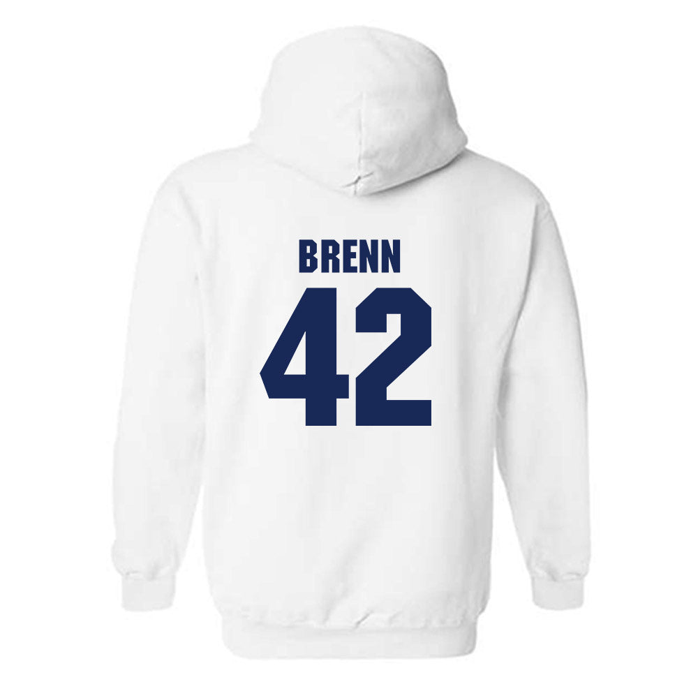 Marquette - NCAA Men's Basketball : Braeden Brenn - Sports Shersey Hooded Sweatshirt-1