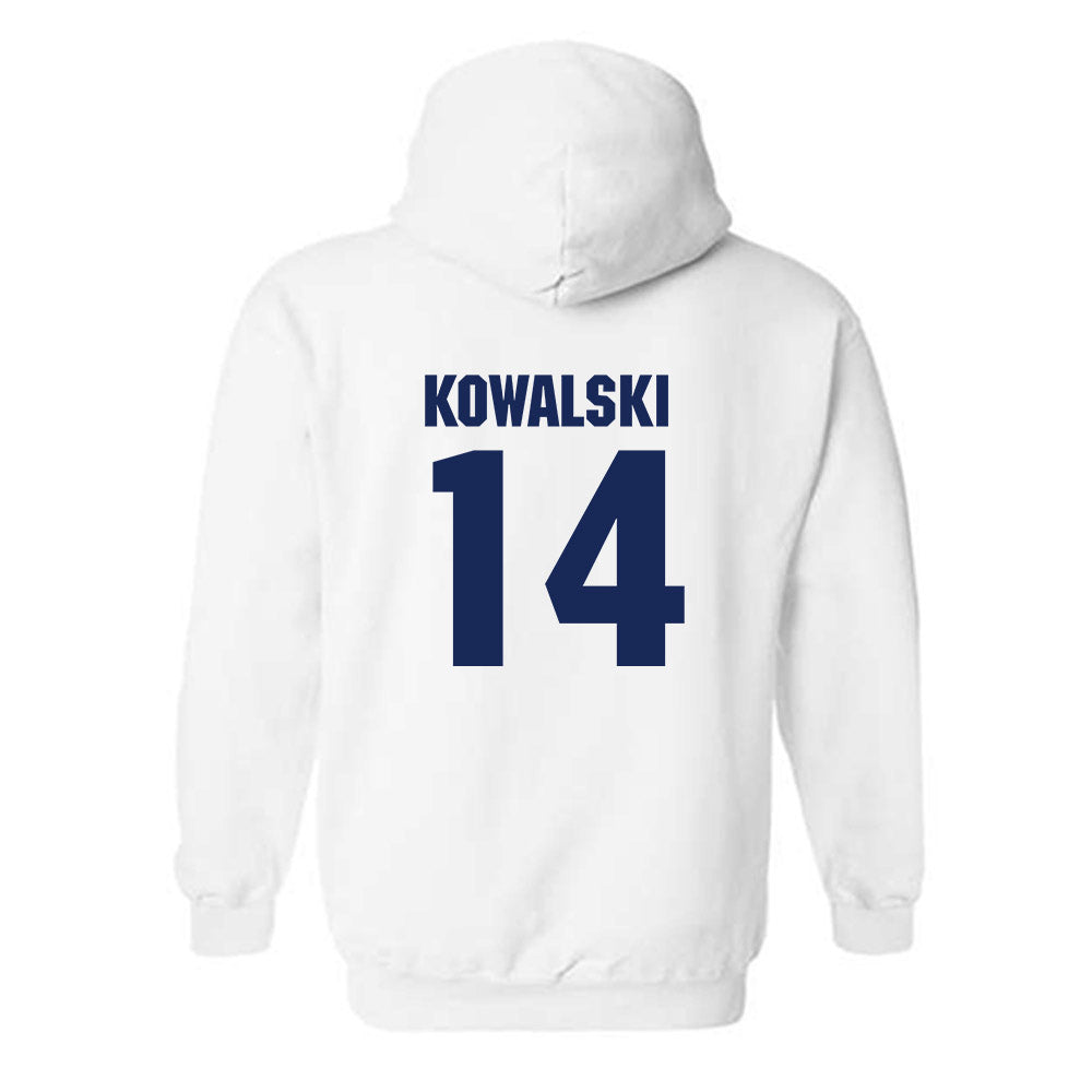 Marquette - NCAA Women's Volleyball : Annika Kowalski - Sports Shersey Hooded Sweatshirt-1