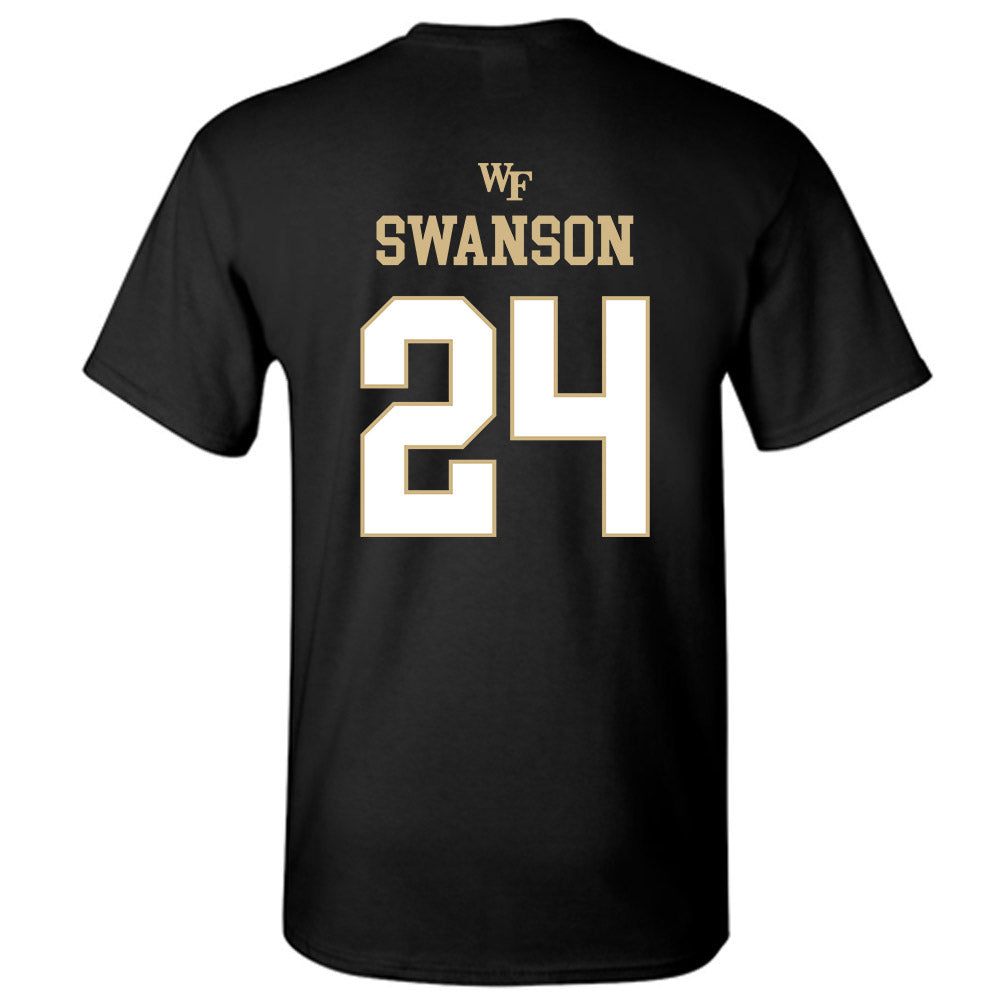 Wake Forest - NCAA Women's Basketball : Mckenzie Swanson - Sports Shersey T-Shirt-1