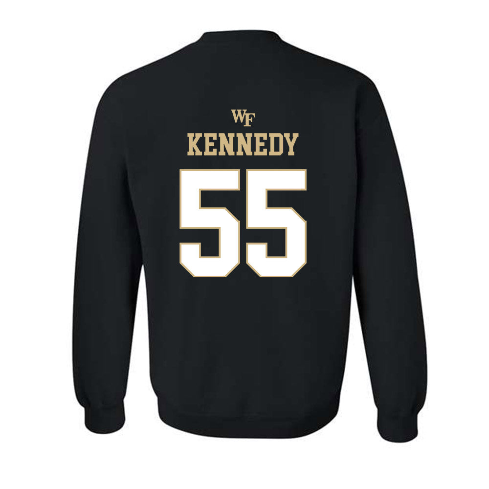 Wake Forest - NCAA Men's Basketball : Kevair Kennedy - Sports Shersey Crewneck Sweatshirt-1