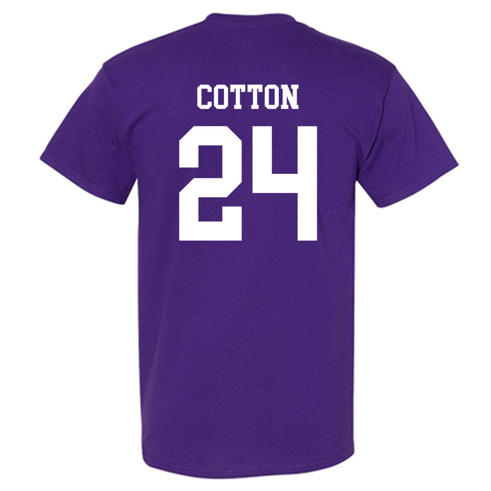 Kansas State - NCAA Women's Basketball : Jenessa Cotton - Classic Shersey T-Shirt-1