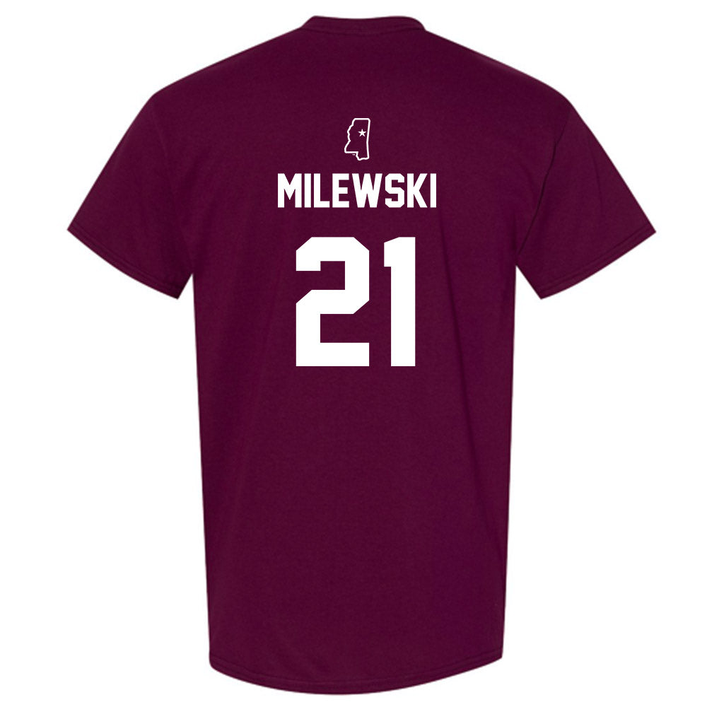 Mississippi State - NCAA Baseball : Kevin Milewski - Sports Shersey T-Shirt-1