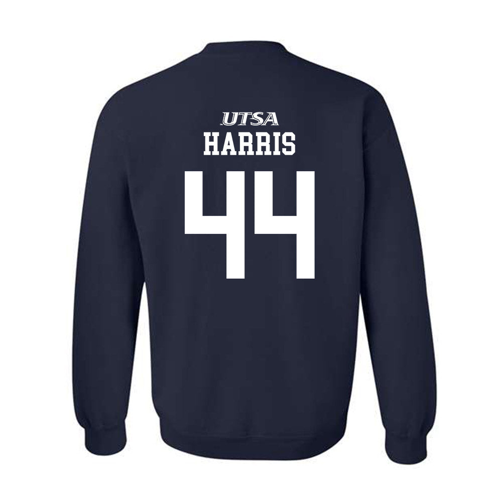 UTSA - NCAA Baseball : Holden Harris - Generic Sports Crewneck Sweatshirt-1