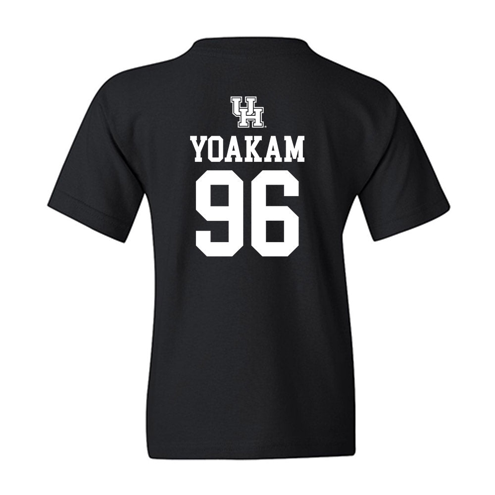 Houston - NCAA Football : Zac Yoakam - Sports Shersey Youth T-Shirt-1