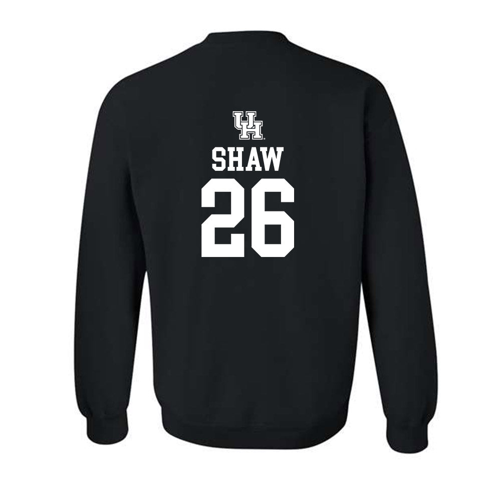 Houston - NCAA Football : Jamaal Shaw - Sports Shersey Crewneck Sweatshirt-1