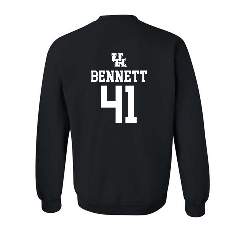 Houston - NCAA Football : Thompson Bennett - Sports Shersey Crewneck Sweatshirt-1