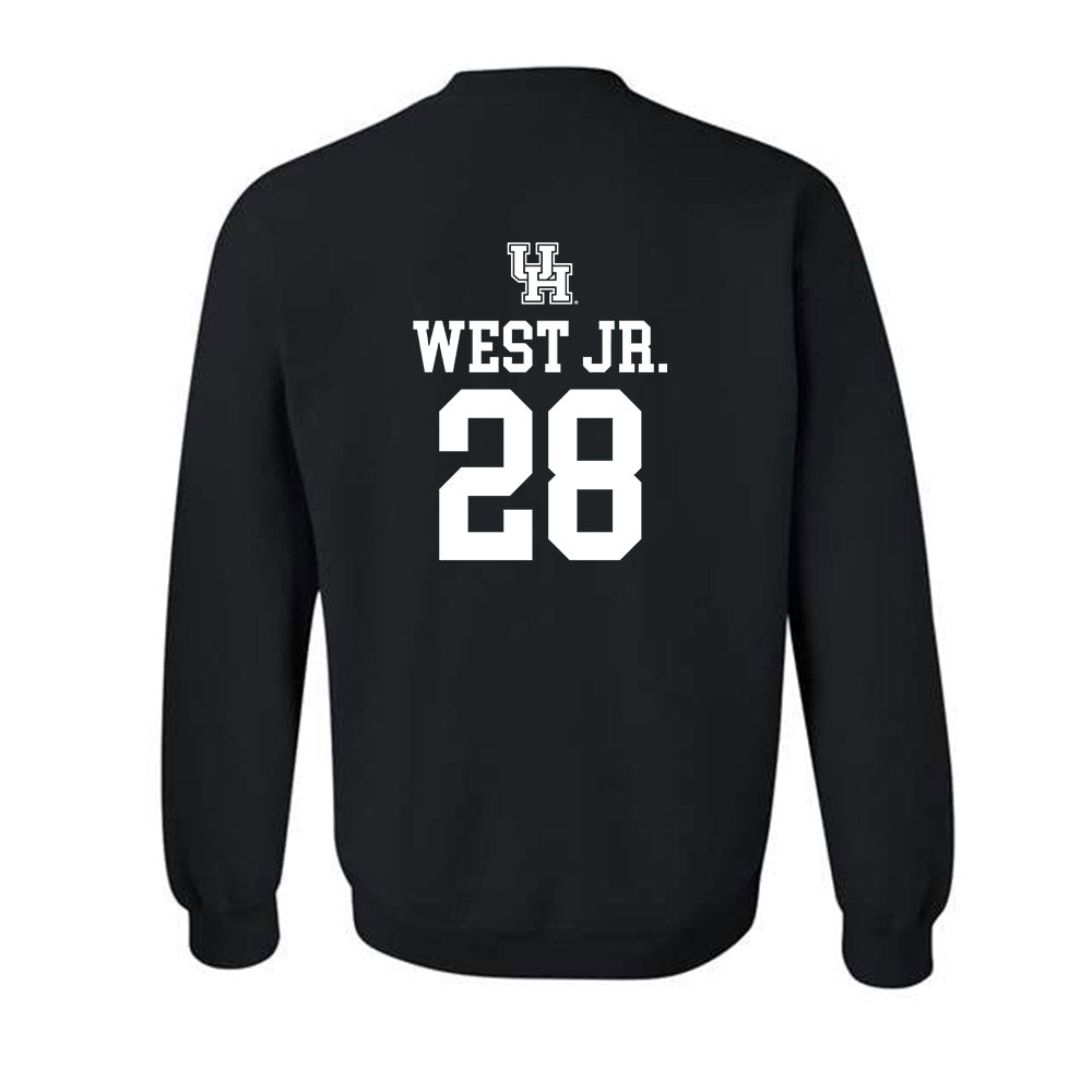 Houston - NCAA Football : Kenzy West Jr. - Sports Shersey Crewneck Sweatshirt-1