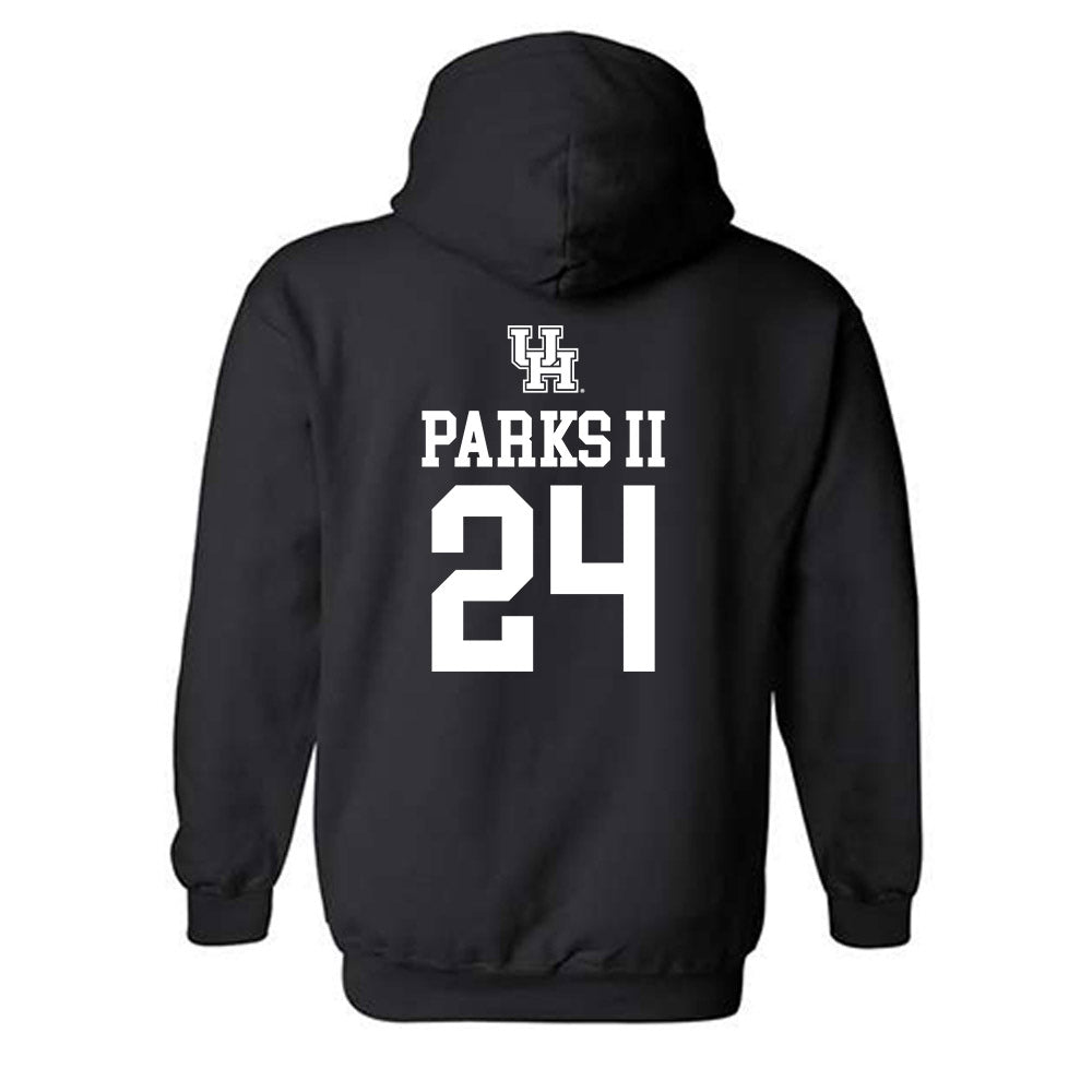 Houston - NCAA Football : Keany Parks II - Sports Shersey Hooded Sweatshirt-1