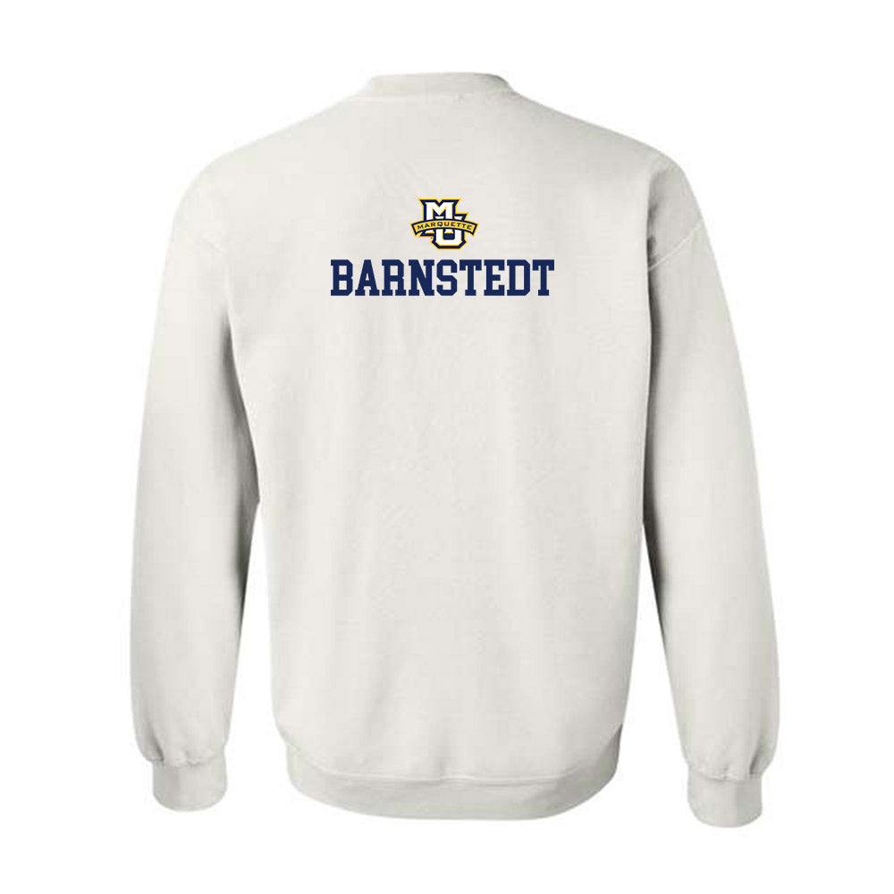 Marquette - NCAA Women's Tennis : Elise Barnstedt - Generic Sports Shersey Crewneck Sweatshirt-1