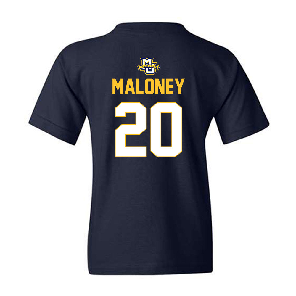 Marquette - NCAA Men's Lacrosse : Michael Maloney - Sports Shersey Youth T-Shirt-1