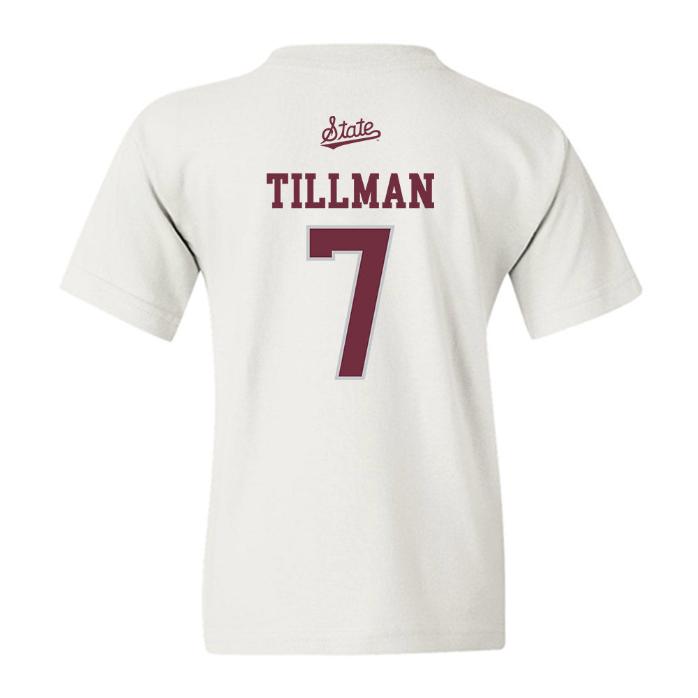 Mississippi State - NCAA Football : Zakari Tillman - Classic Shersey Youth T-Shirt-1