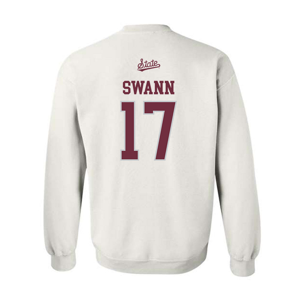 Mississippi State - NCAA Football : AJ Swann - Classic Shersey Crewneck Sweatshirt-1