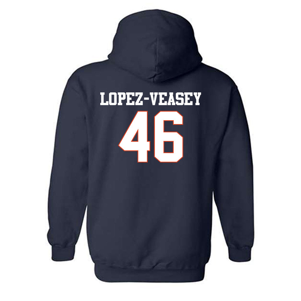 UTSA - NCAA Football : Jacob Lopez-Veasey - Classic Shersey Hooded Sweatshirt-1