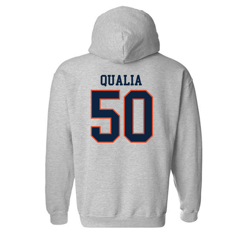 UTSA - NCAA Baseball : Jake Qualia - Sports Shersey Hooded Sweatshirt-1