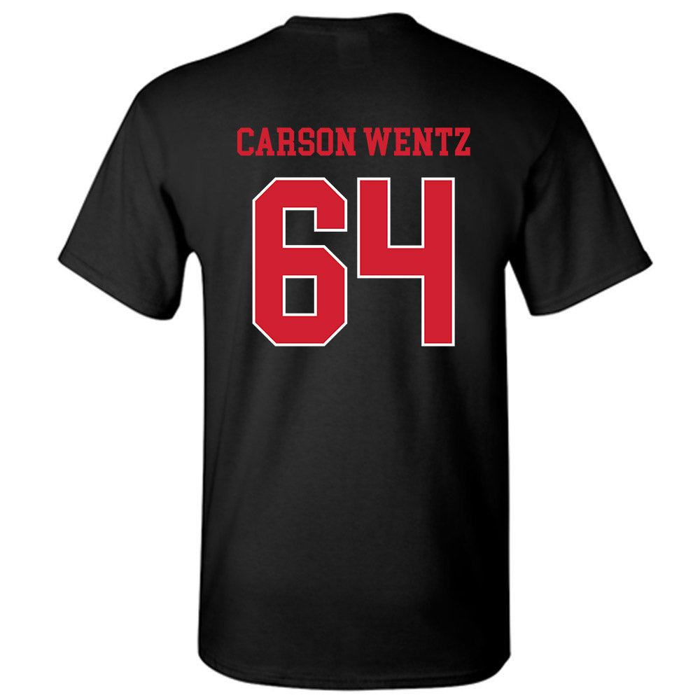 Houston - NCAA Football : Jackson Carson Wentz - Replica Shersey T-Shirt-1