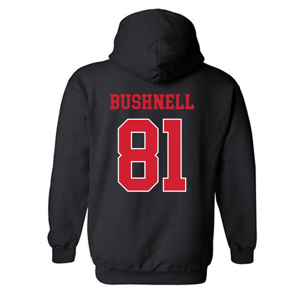 Houston - NCAA Football : Jeremiah Bushnell - Replica Shersey Hooded Sweatshirt-1
