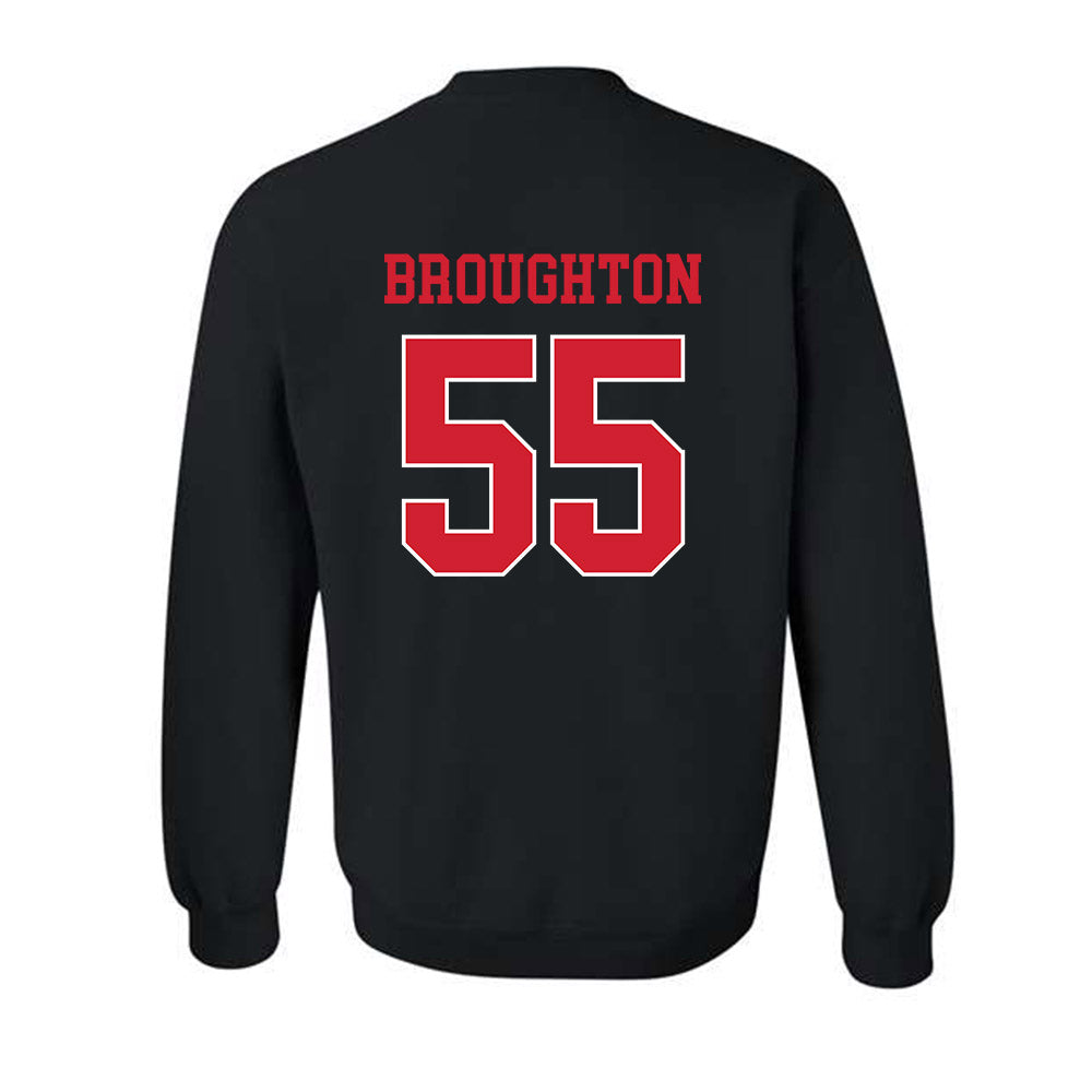 Houston - NCAA Football : Isaiah Broughton - Replica Shersey Crewneck Sweatshirt-1
