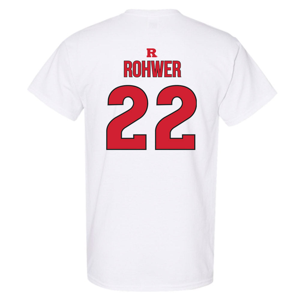 Rutgers - NCAA Softball : Sam Rohwer - Sport Shersey T-Shirt-1
