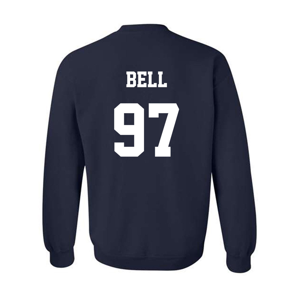 Monmouth - NCAA Football : Rashee Bell - Classic Shersey Crewneck Sweatshirt-1
