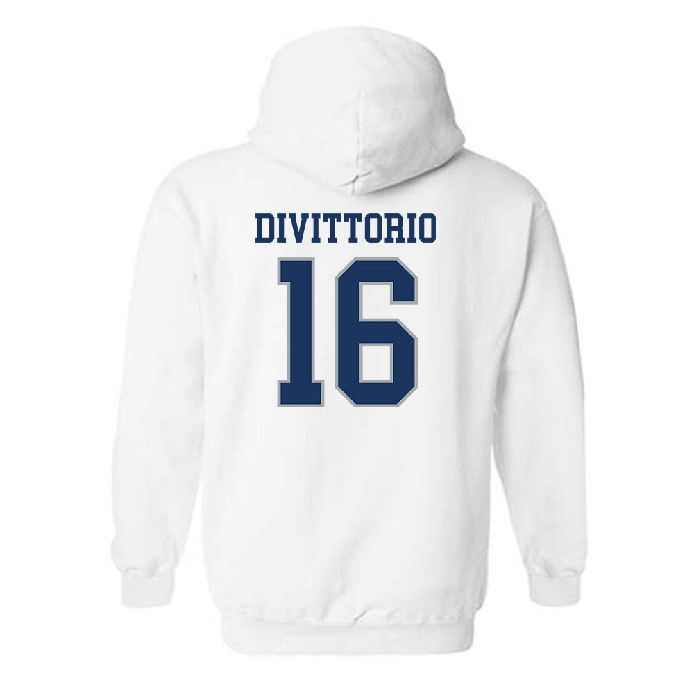 Monmouth - NCAA Football : Michael DiVittorio - Classic Fashion Shersey Hooded Sweatshirt-1