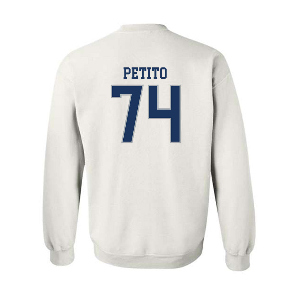 Monmouth - NCAA Football : Michael Petito - Classic Fashion Shersey Crewneck Sweatshirt