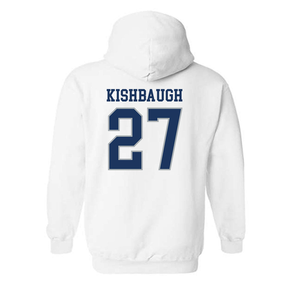Monmouth - NCAA Football : Spencer Kishbaugh - Classic Fashion Shersey Hooded Sweatshirt-1