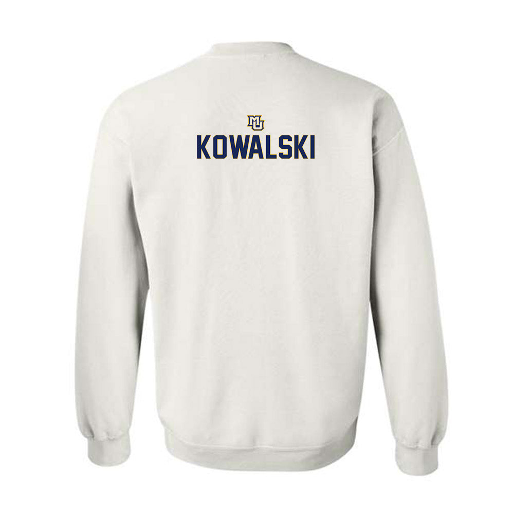 Marquette - NCAA Women's Volleyball : Annika Kowalski - Generic Shersey Crewneck Sweatshirt-1
