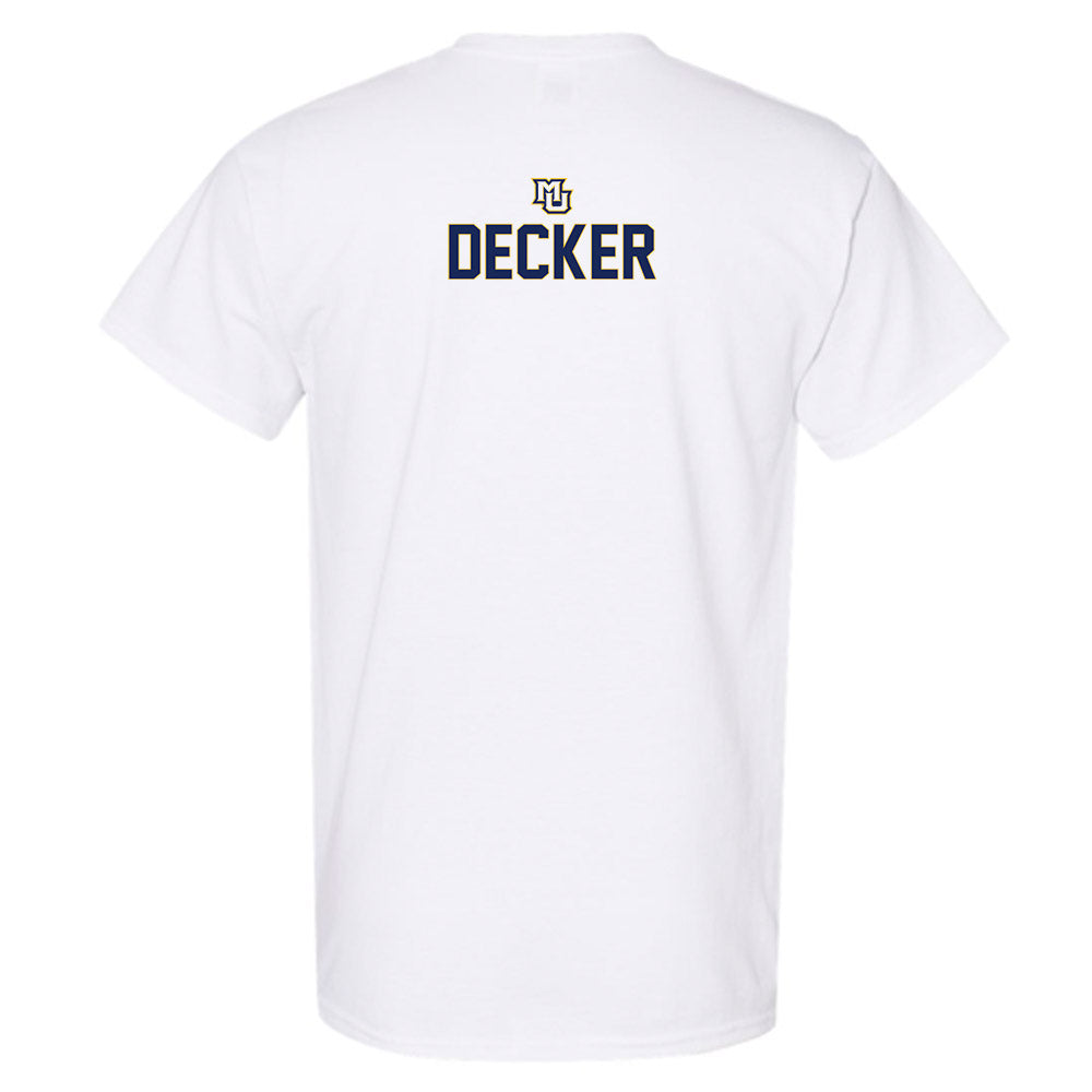 Marquette - NCAA Women's Soccer : Meg Decker - Generic Shersey T-Shirt-1