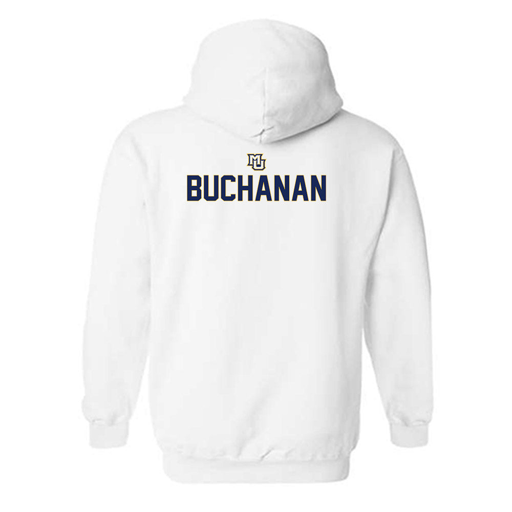 Marquette - NCAA Men's Soccer : Joey Buchanan - Generic Shersey Hooded Sweatshirt-1
