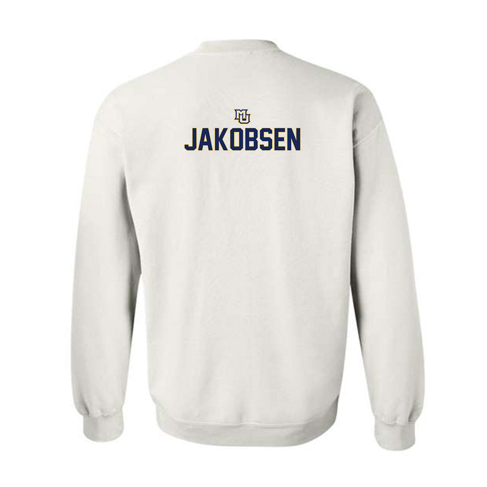 Marquette - NCAA Men's Soccer : Thomas Jakobsen - Generic Shersey Crewneck Sweatshirt-1
