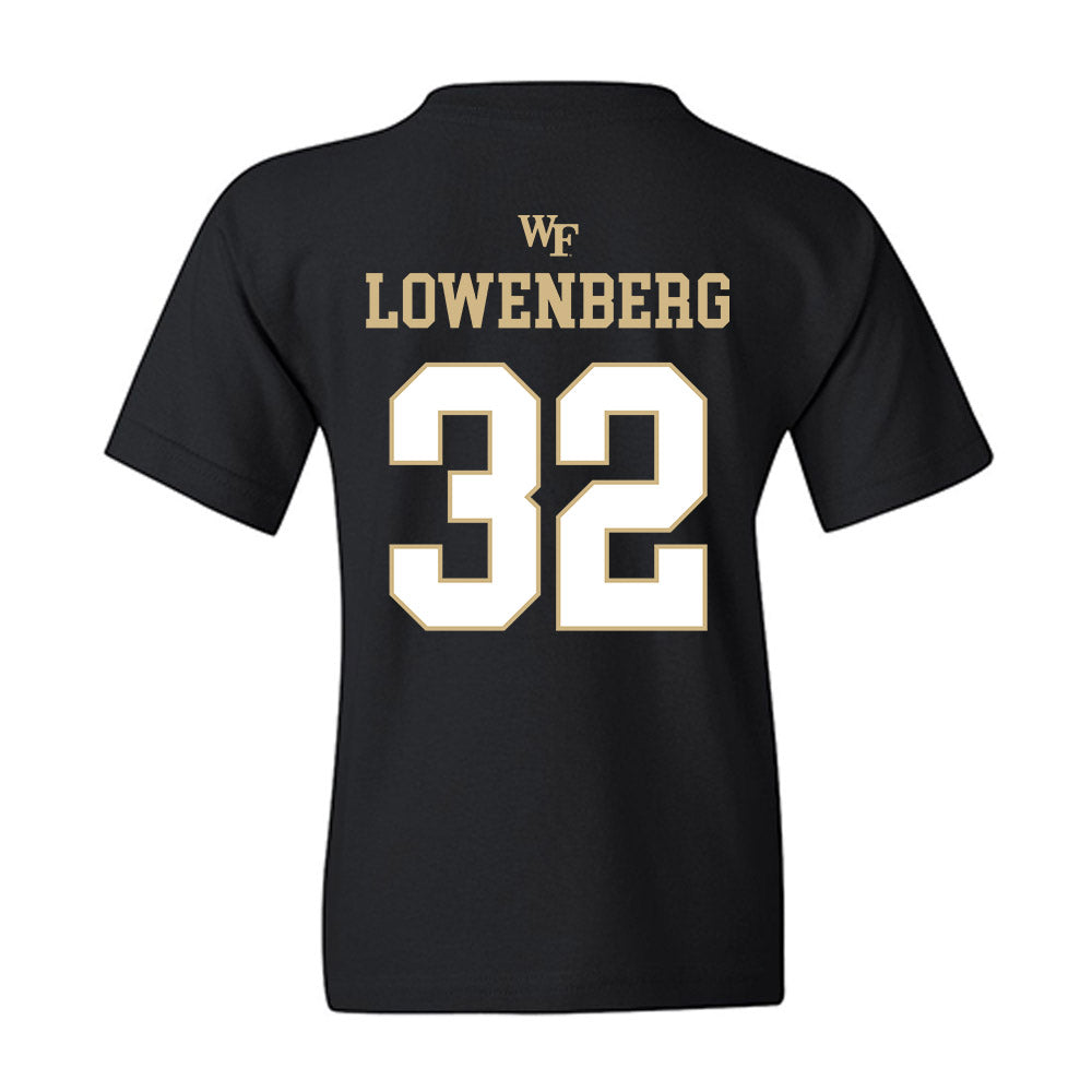 Wake Forest - NCAA Football : Joel Lowenberg - Sports Shersey Youth T-Shirt-1