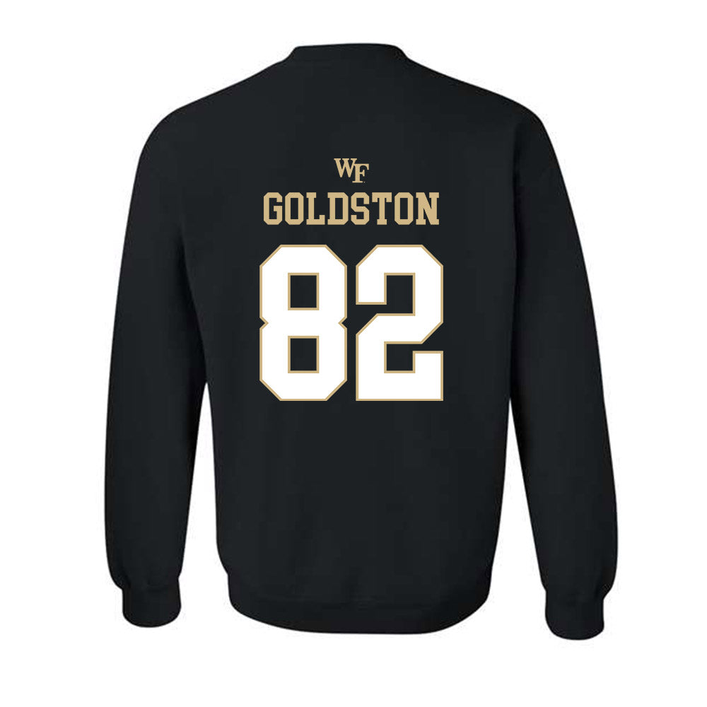 Wake Forest - NCAA Football : Devin Goldston - Sports Shersey Crewneck Sweatshirt-1