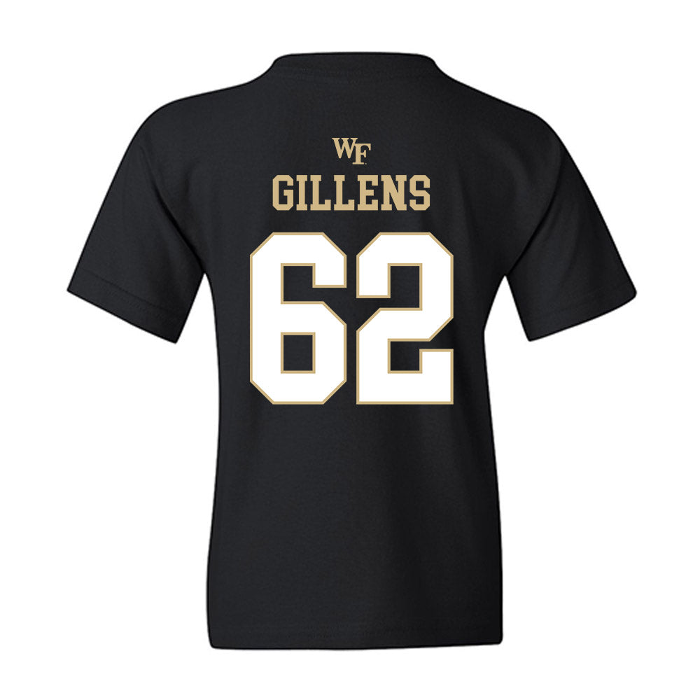 Wake Forest - NCAA Football : Fredrick Gillens - Sports Shersey Youth T-Shirt-1