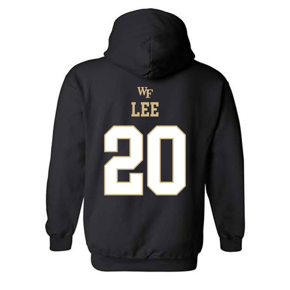 Wake Forest - NCAA Football : Kerrington Lee - Sports Shersey Hooded Sweatshirt-1