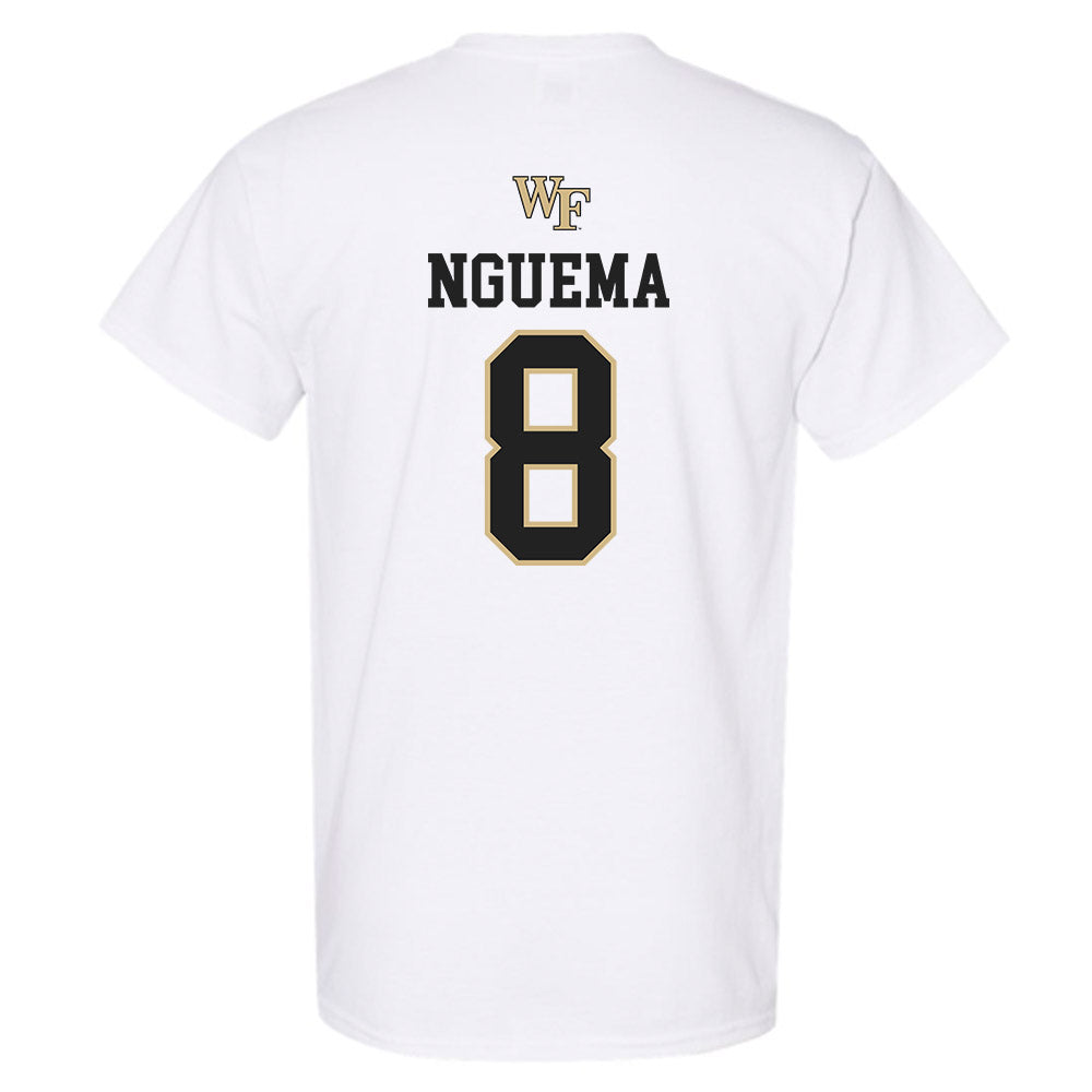 Wake Forest - NCAA Men's Soccer : David Nguema - Generic Sports Shersey T-Shirt-1