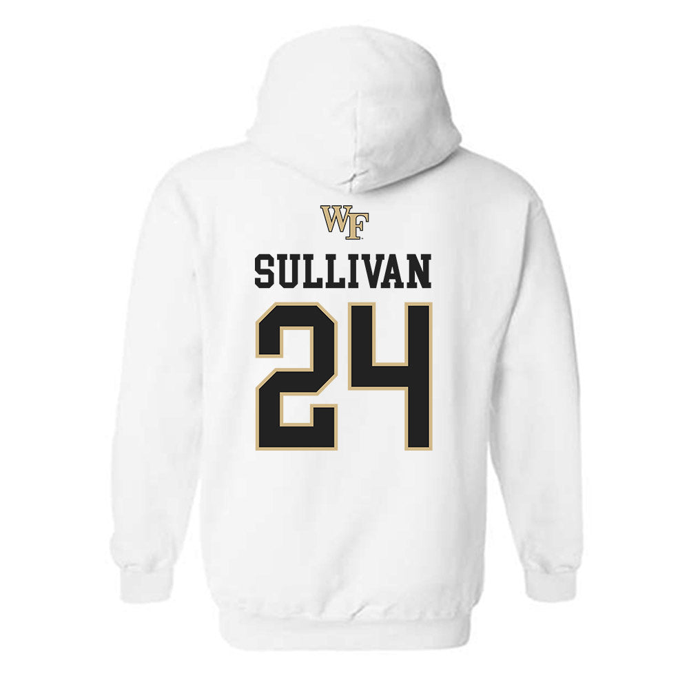 Wake Forest - NCAA Men's Soccer : Mason Sullivan - Generic Sports Shersey Hooded Sweatshirt-1